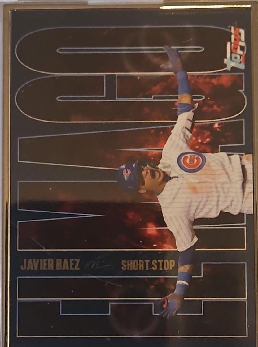 Javier Baez [Artist Proof Silver Frame] #198