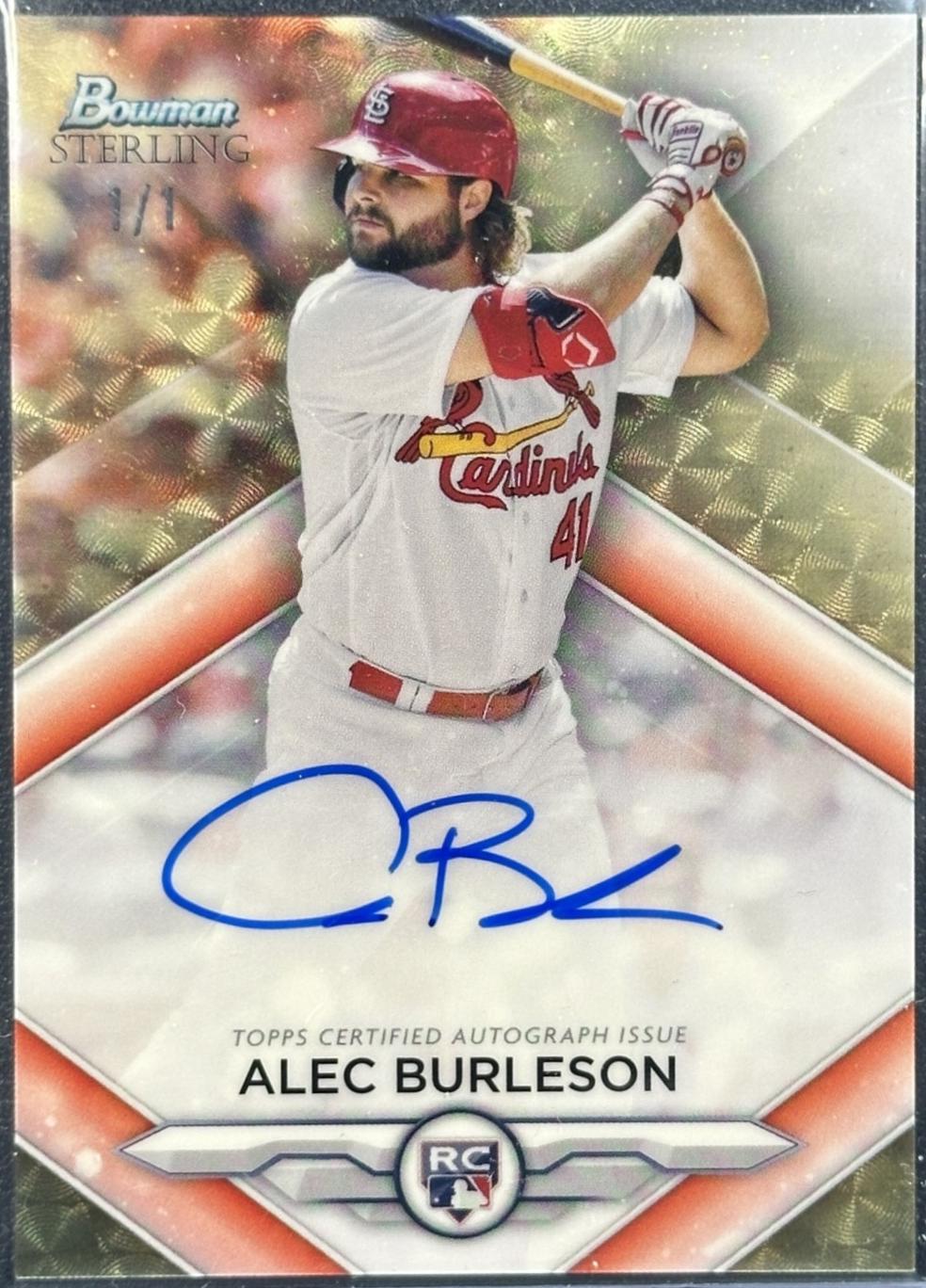 Alec Burleson [Superfractor] #RA-AB