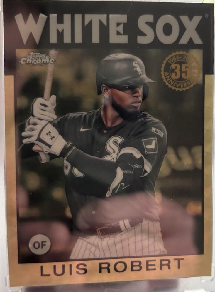 Luis Robert [Superfractor] #86BC-21