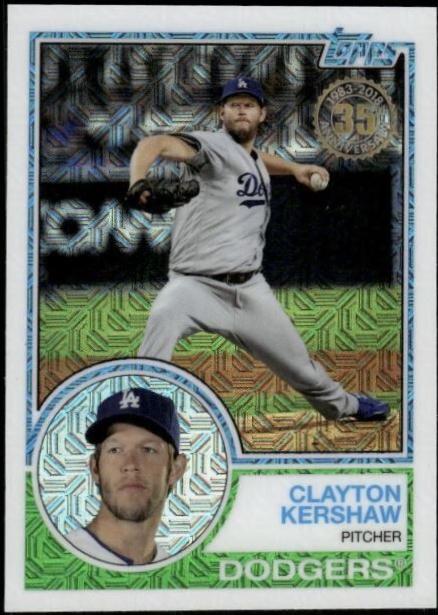 Clayton Kershaw [Orange Refractor] #10