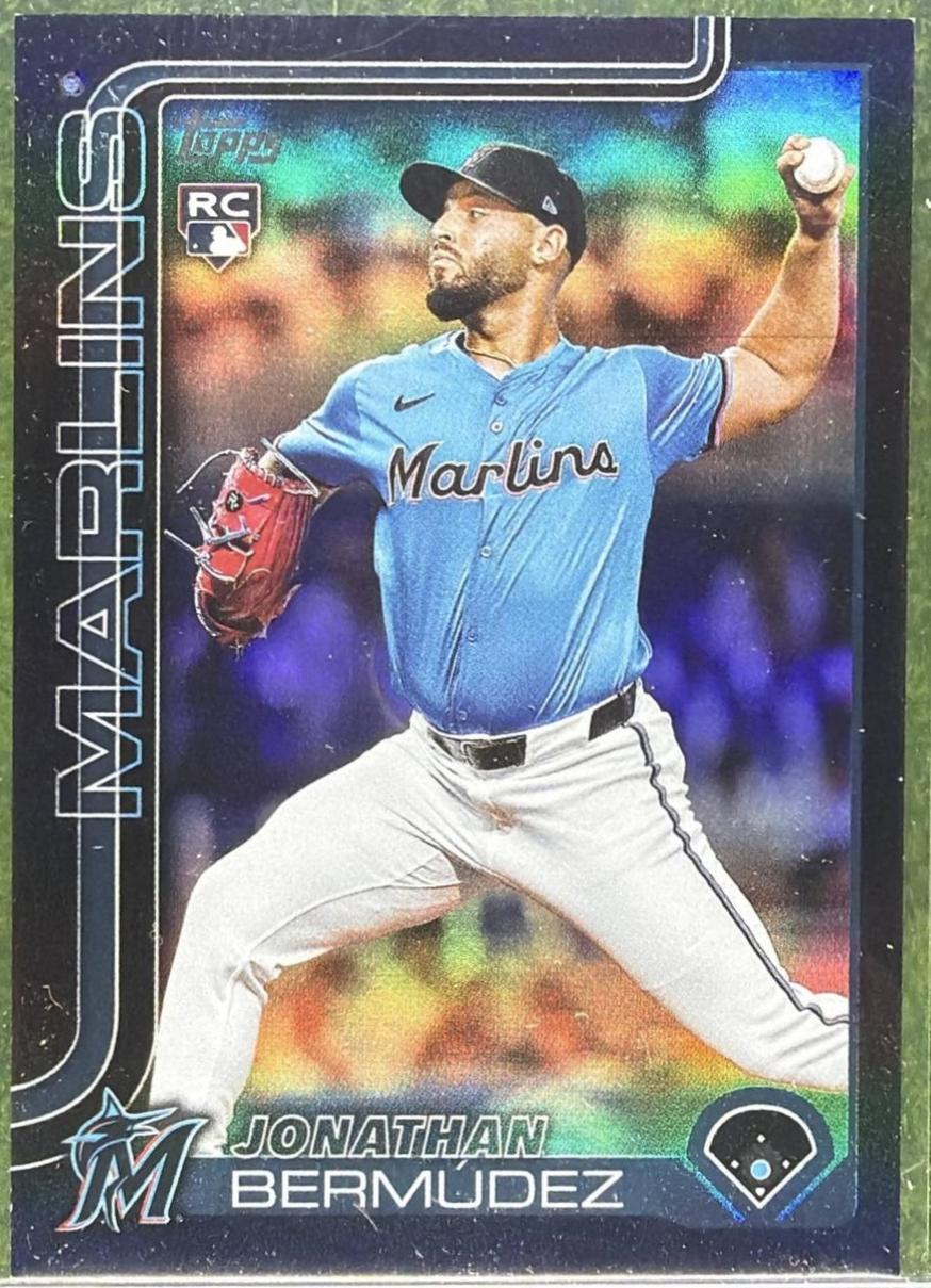 Jonathan Bermudez [Black Rainbow Foil] #US144