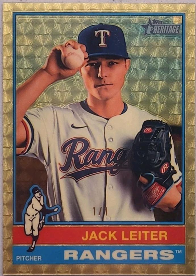 Jack Leiter [Superfractor Chrome] #463