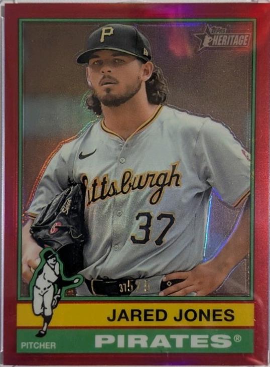 Jared Jones [Red Chrome Variation] #149