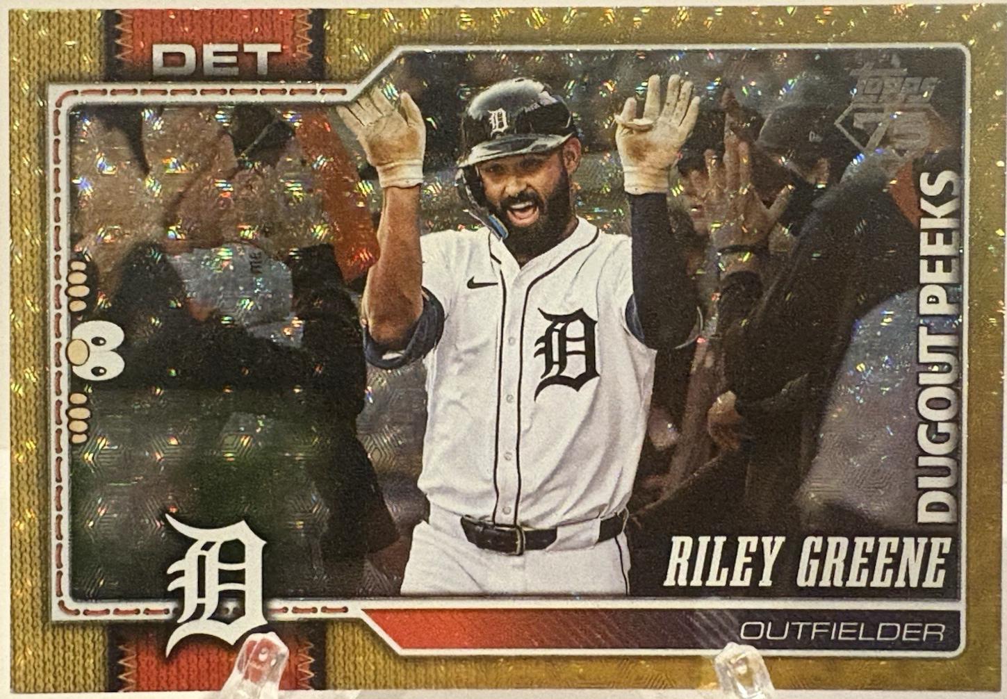 Riley Greene [Foilfractor Dugout Peeks] #209