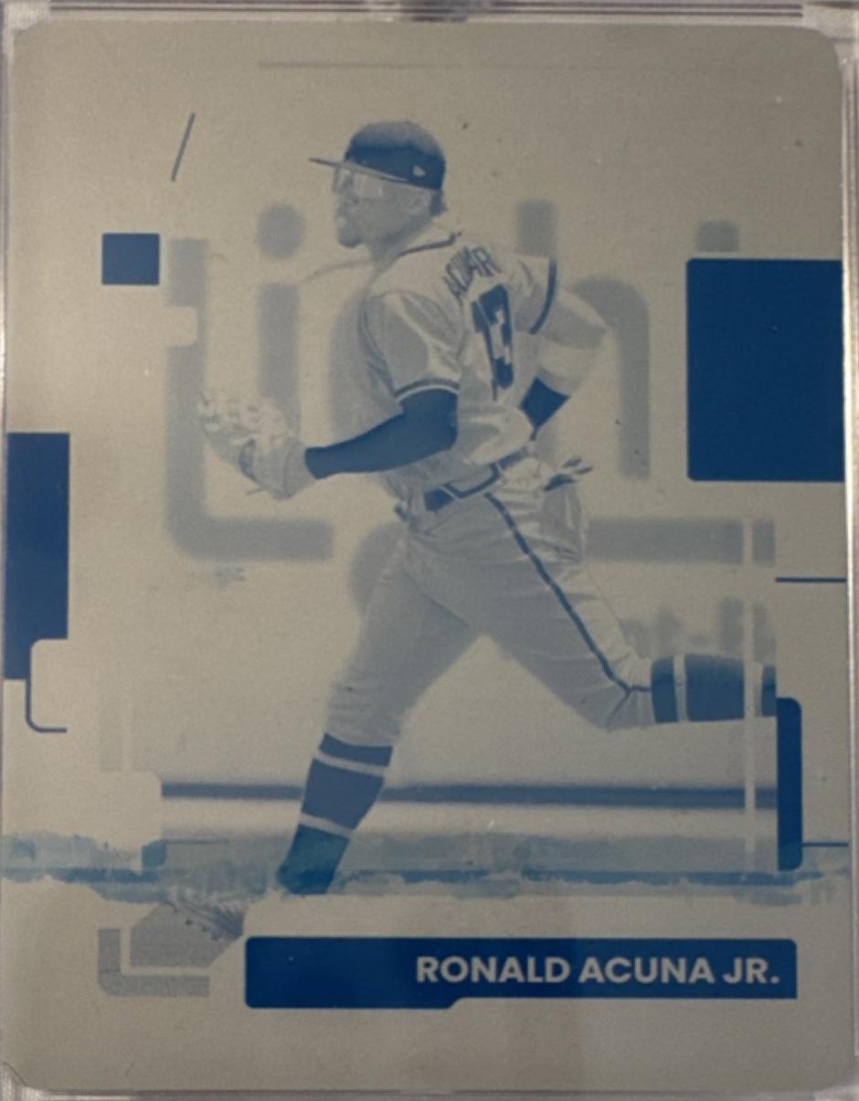 Ronald Acuna Jr. [Printing Plate] #121