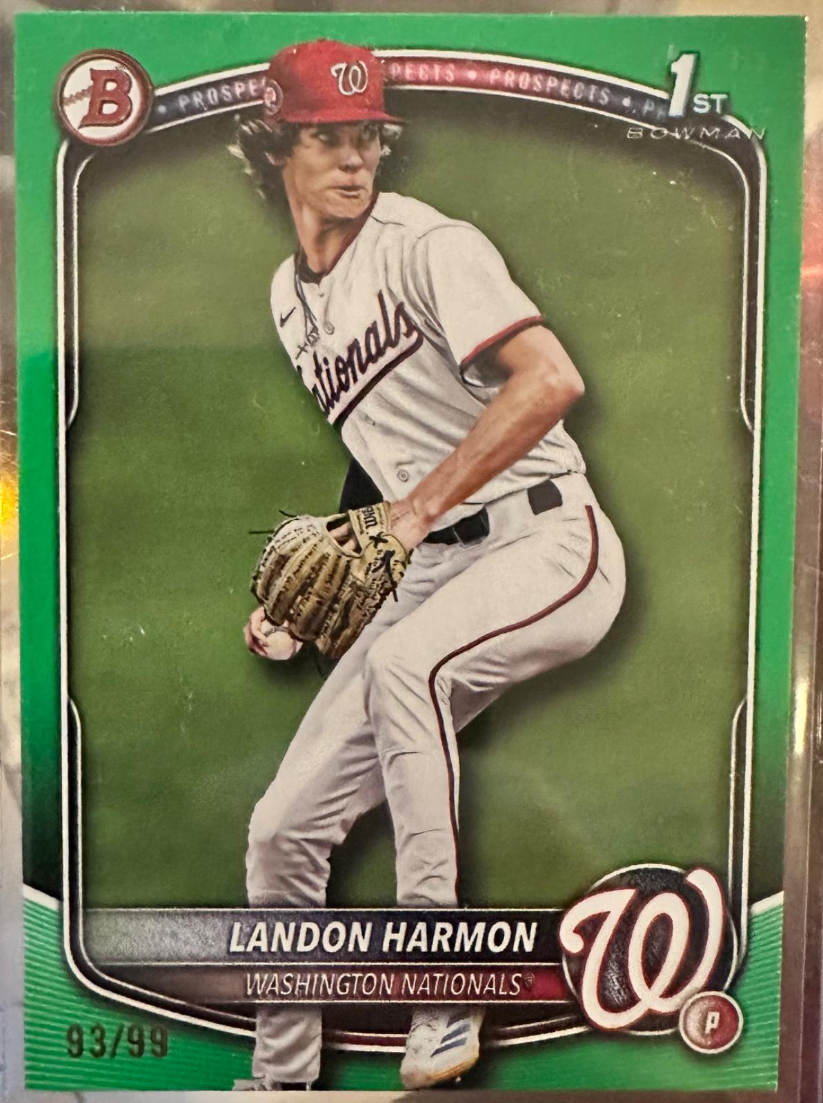 Landon Harmon [Green] #BD-44