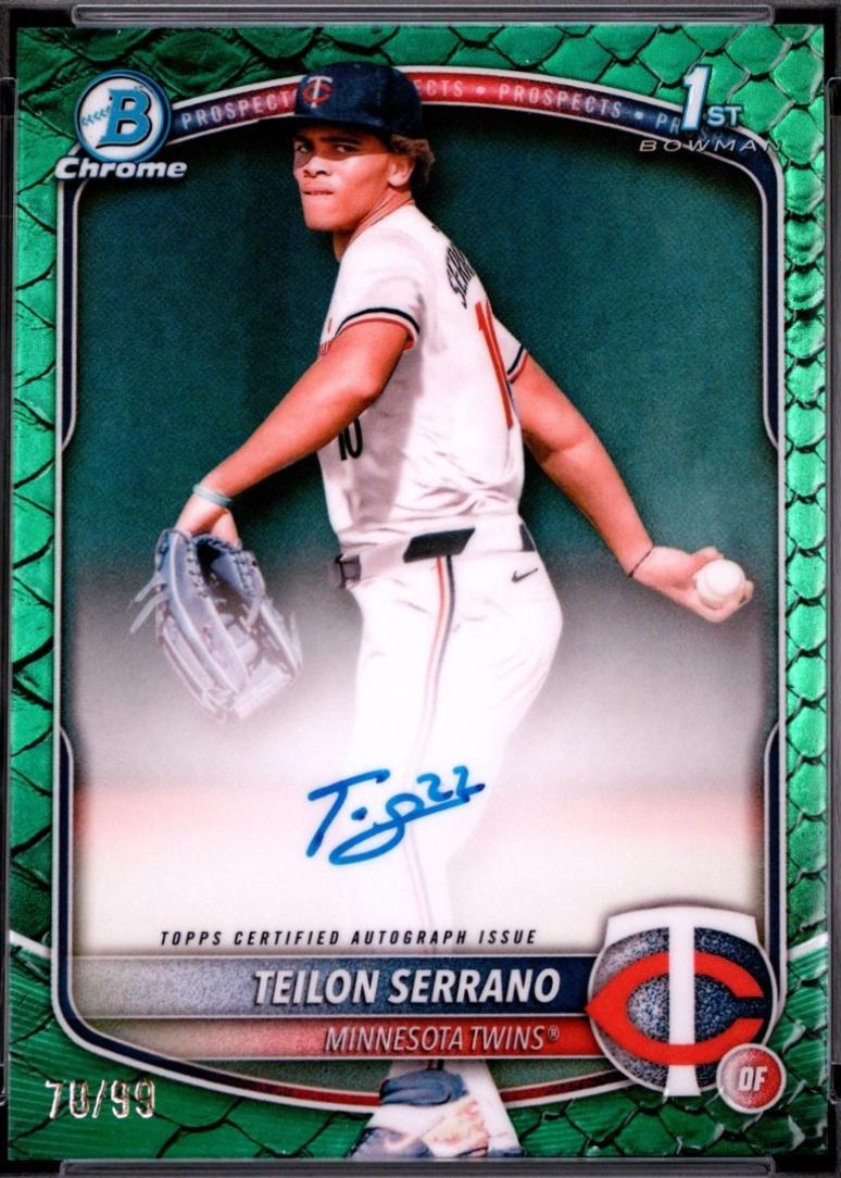 Teilon Serrano [Reptilian Green Refractor] #CPA-TS