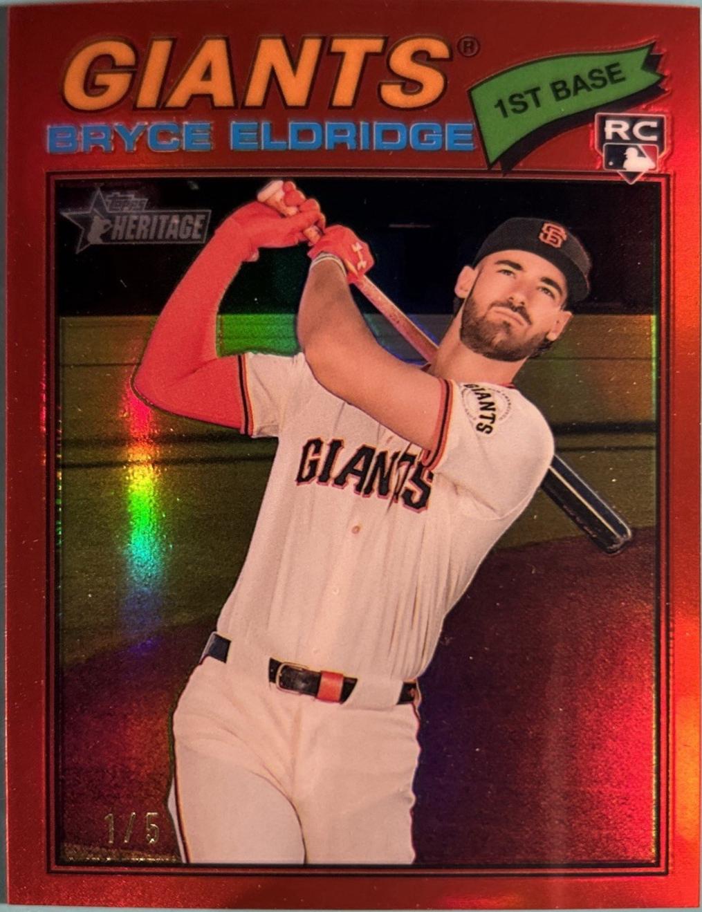 Bryce Eldridge [Red Bordered Chrome] #310