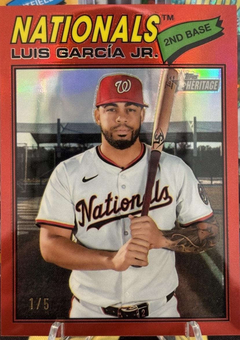 Luis Garcia Jr. [Red Bordered Chrome] #43