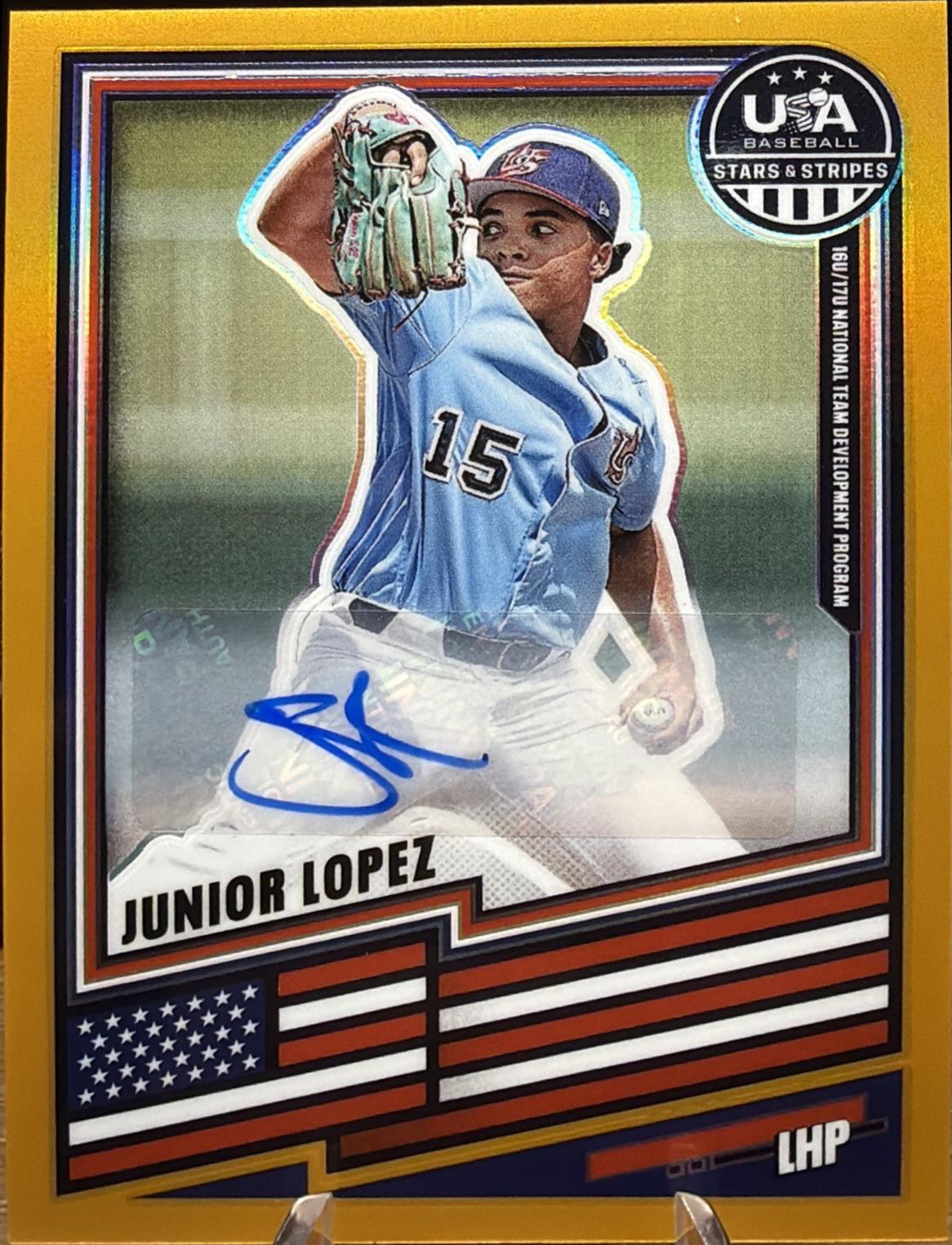 Junior Lopez [Gold Signature] #150