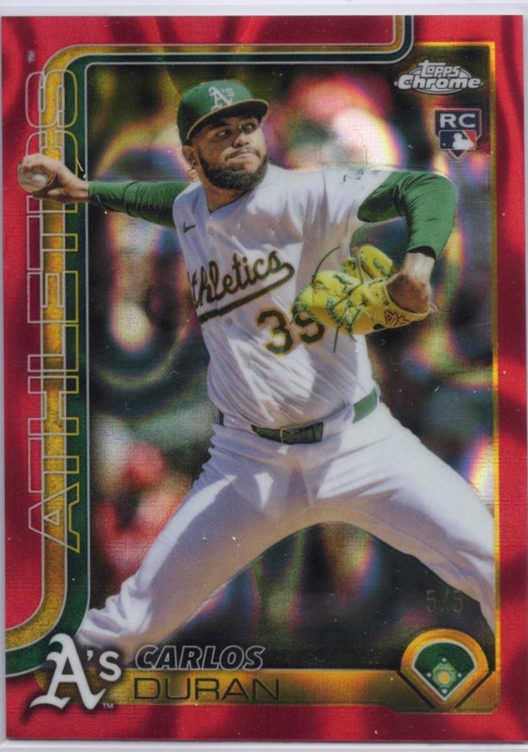 Carlos Duran [Red Lava Refractor] #USC84