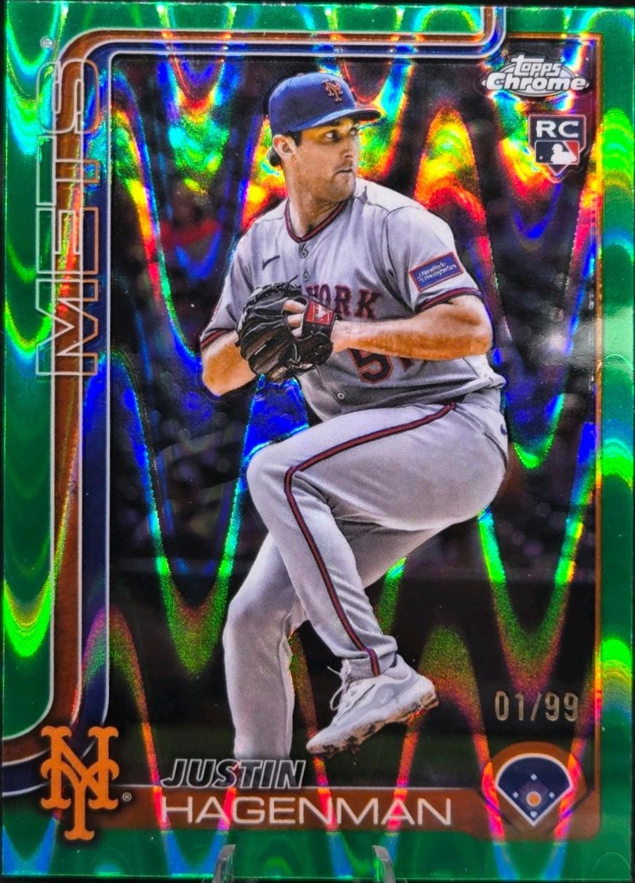 Justin Hagenman [Green RayWave Refractor] #USC61