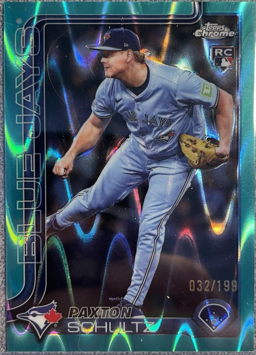 Paxton Schultz [Aqua RayWave Refractor] #USC101