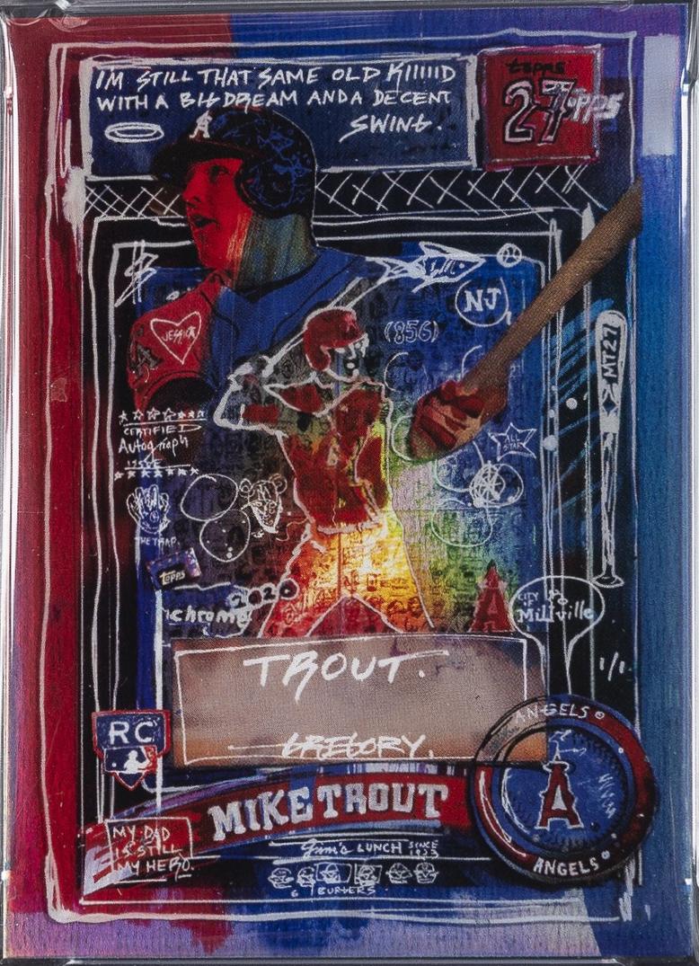 Mike Trout [Rainbow Foil] #325