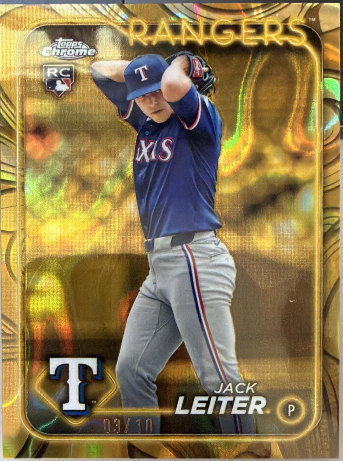 Jack Leiter [Gold Lava Refractor] #30