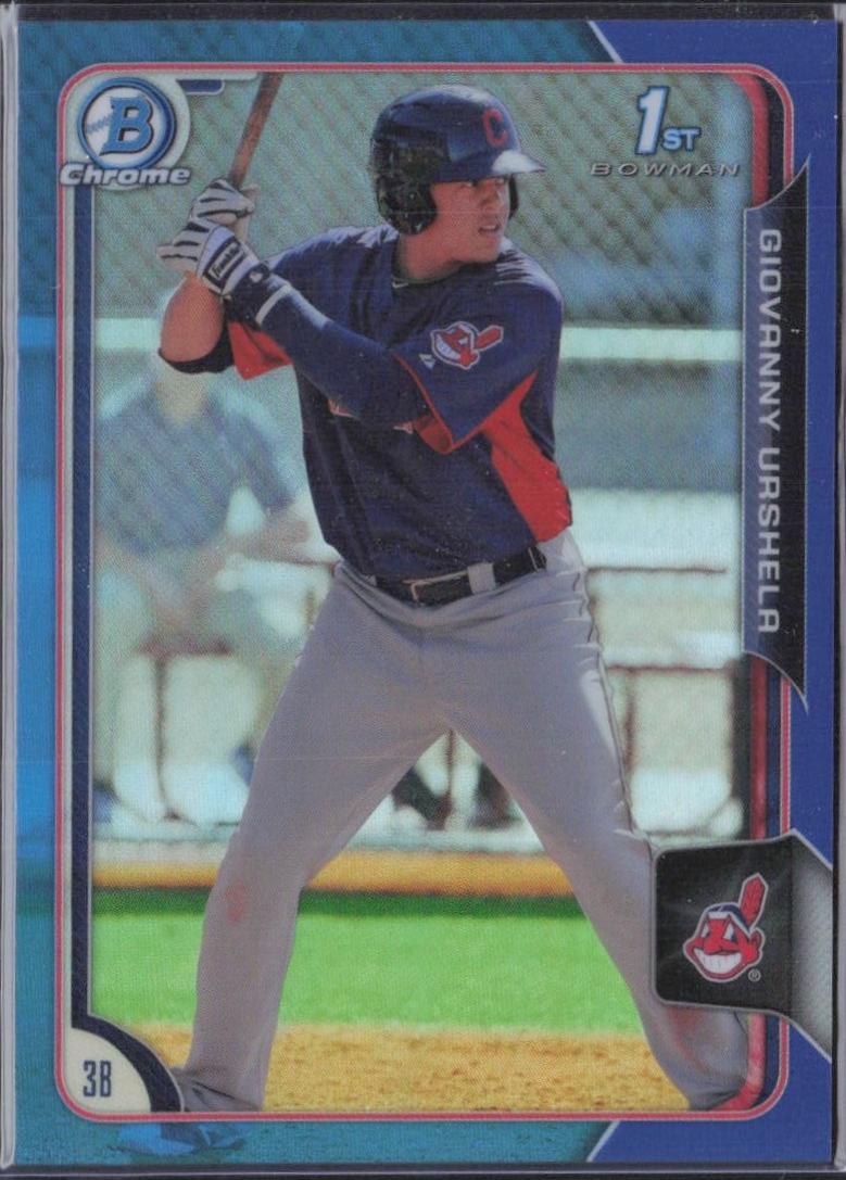 Giovanny Urshela [Blue Refractor] #BCP11