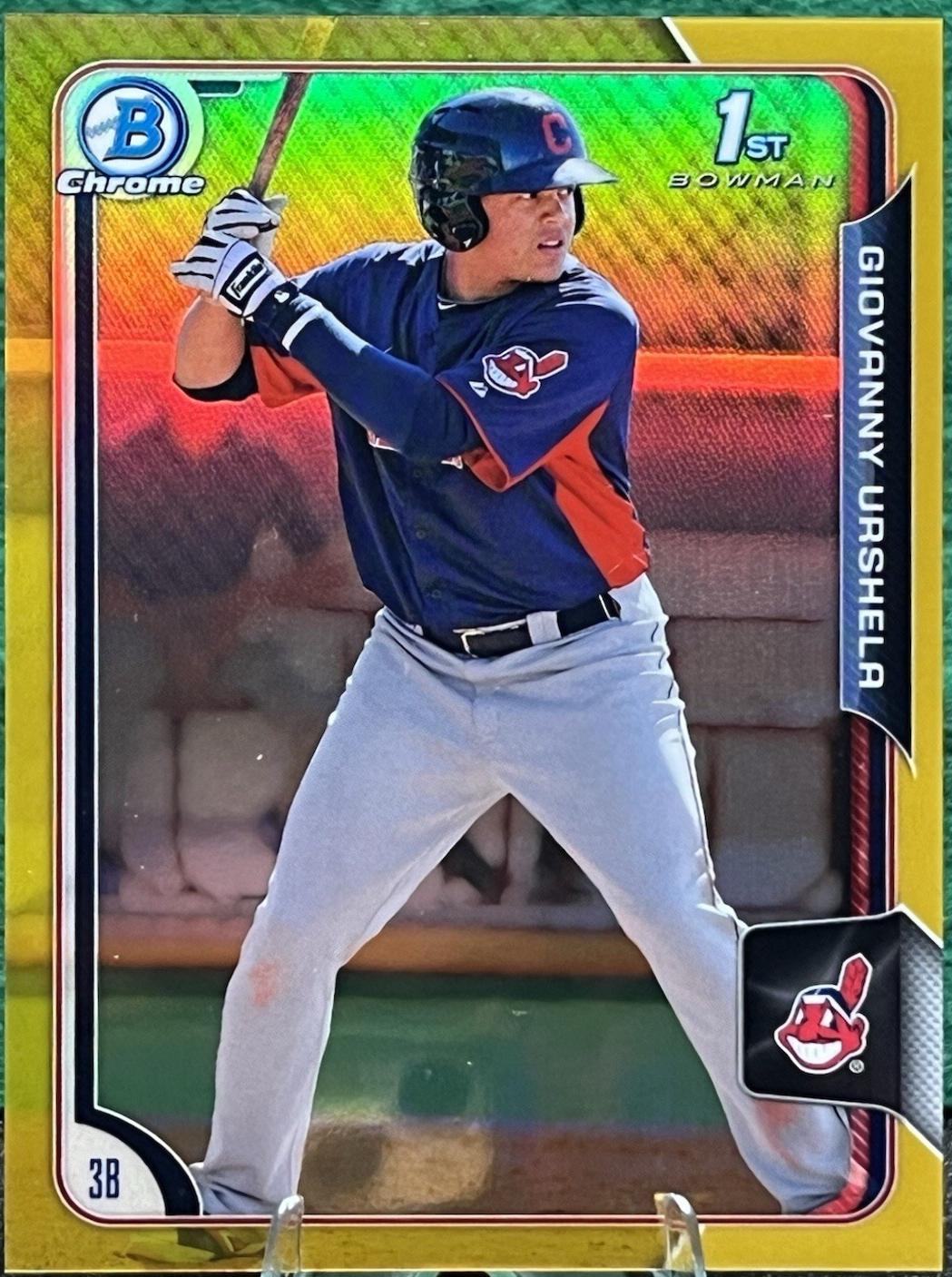 Giovanny Urshela [Gold Refractor] #BCP11