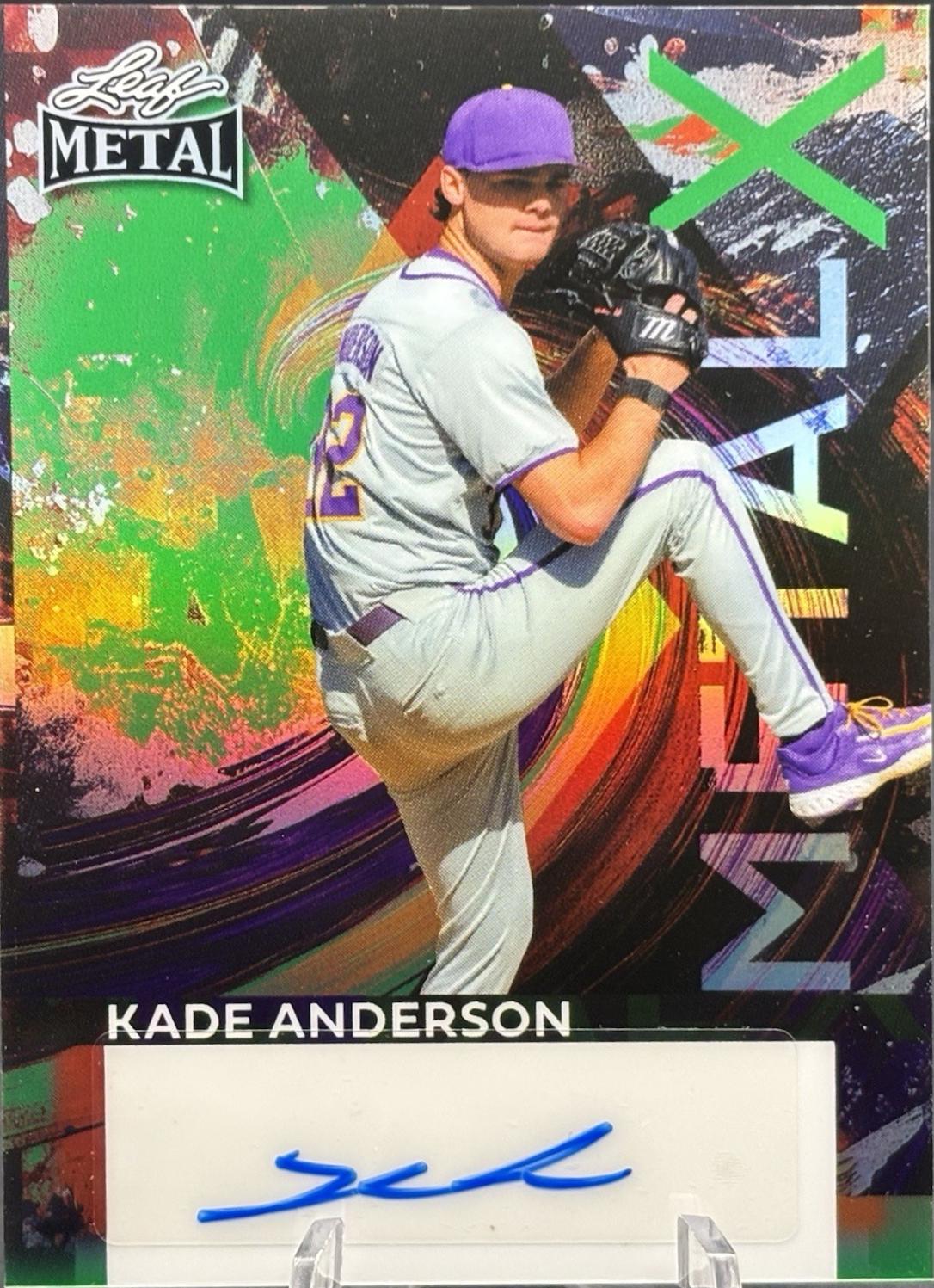 Kade Anderson [Prismatic Green] #MX-KA1