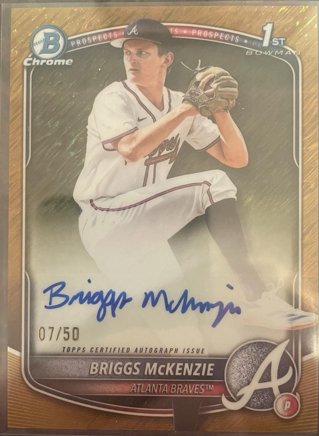 Briggs McKenzie [Gold Shimmer Refractor] #CPA-BM
