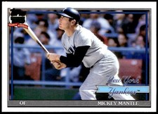 Mickey Mantle [Koi Fish Orange] #T91-48