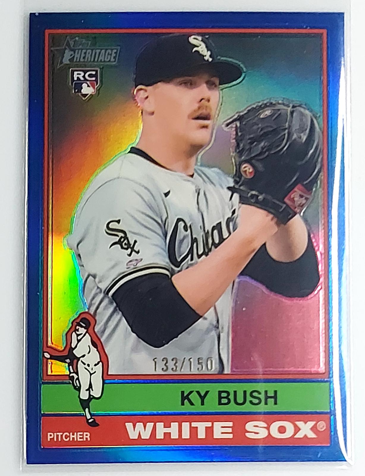 Ky Bush [Blue Chrome Variation] #154