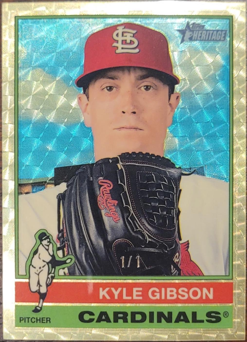 Kyle Gibson [Superfractor Chrome Variation] #141