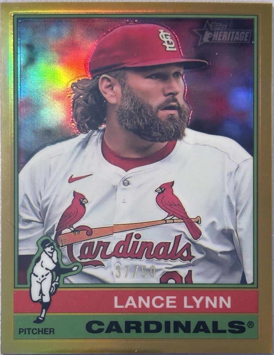 Lance Lynn [Gold Chrome Variation] #318