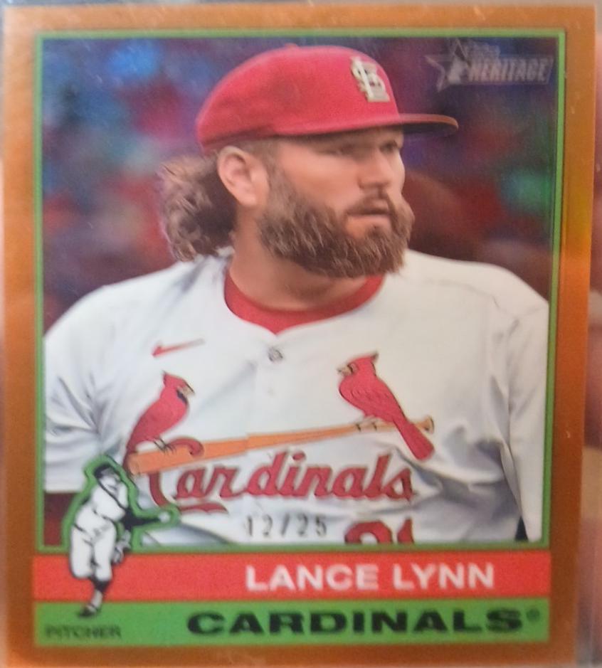 Lance Lynn [Orange Chrome Variation] #318