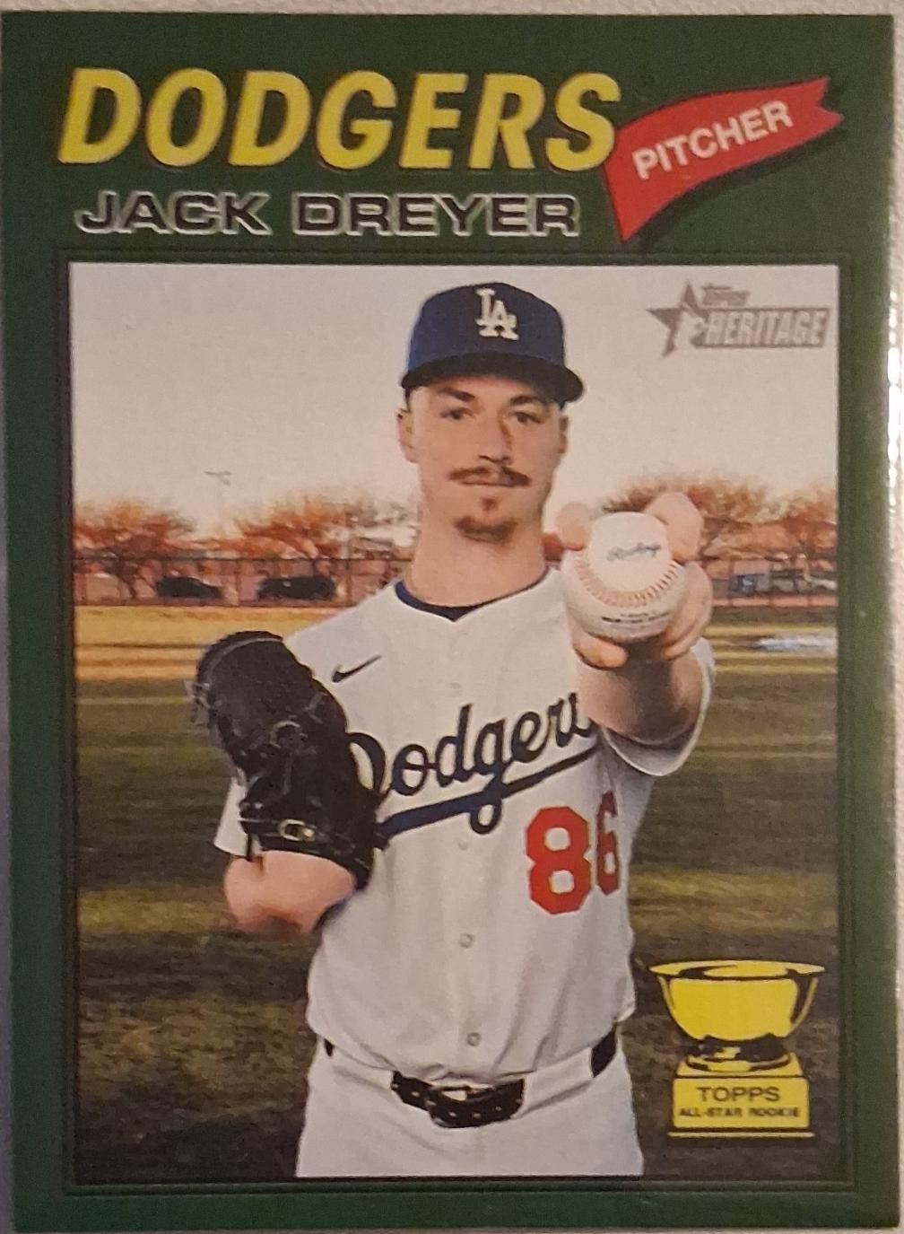 Jack Dreyer [Dark Green Bordered] #115