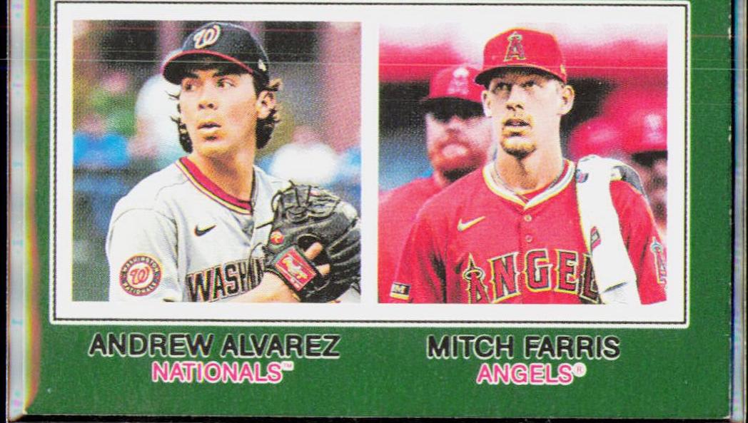 Mitch Farris / Andrew Alvarez / Joel Peguero / Kyle Backhus [Dark Green Bordered] #393