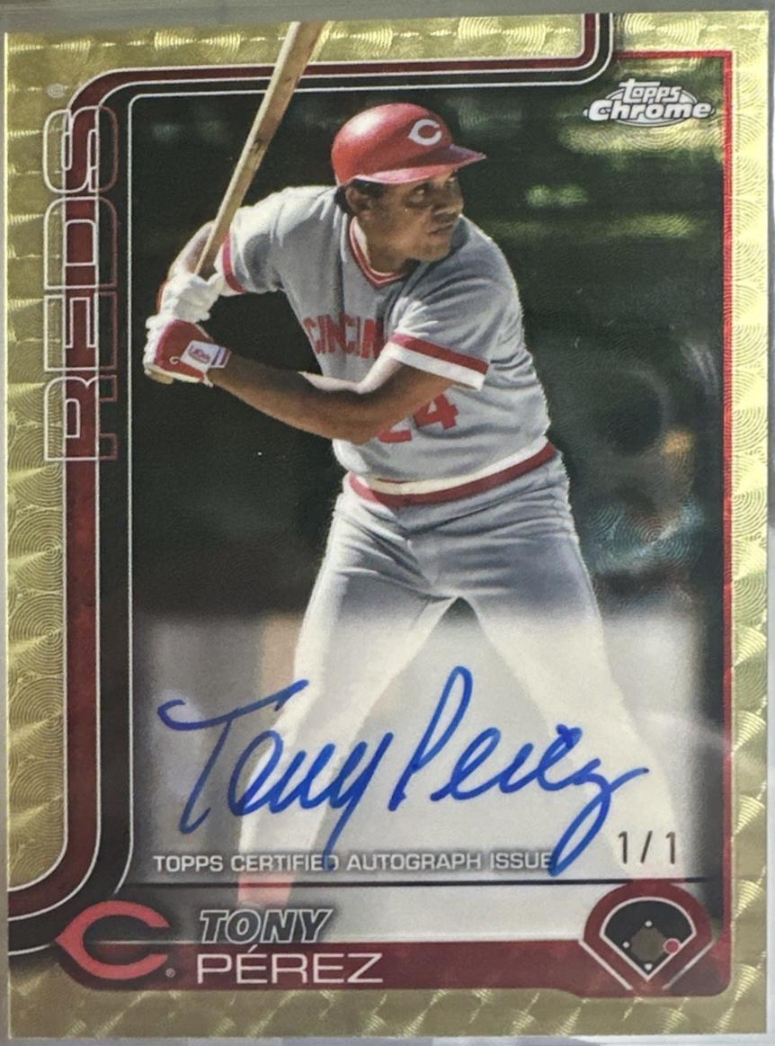 Tony Perez [SuperFractor] #CLA-TP