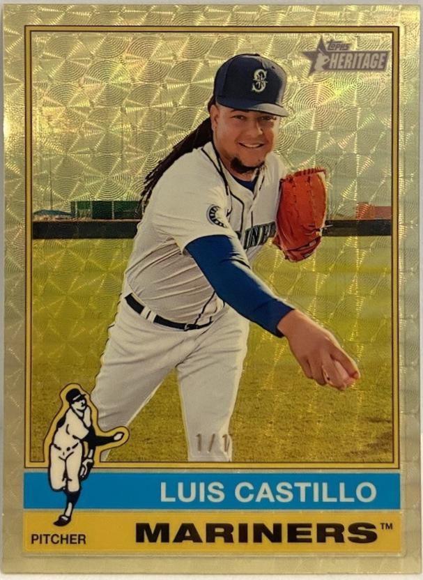 Luis Castillo [Superfractor Chrome Variation] #173