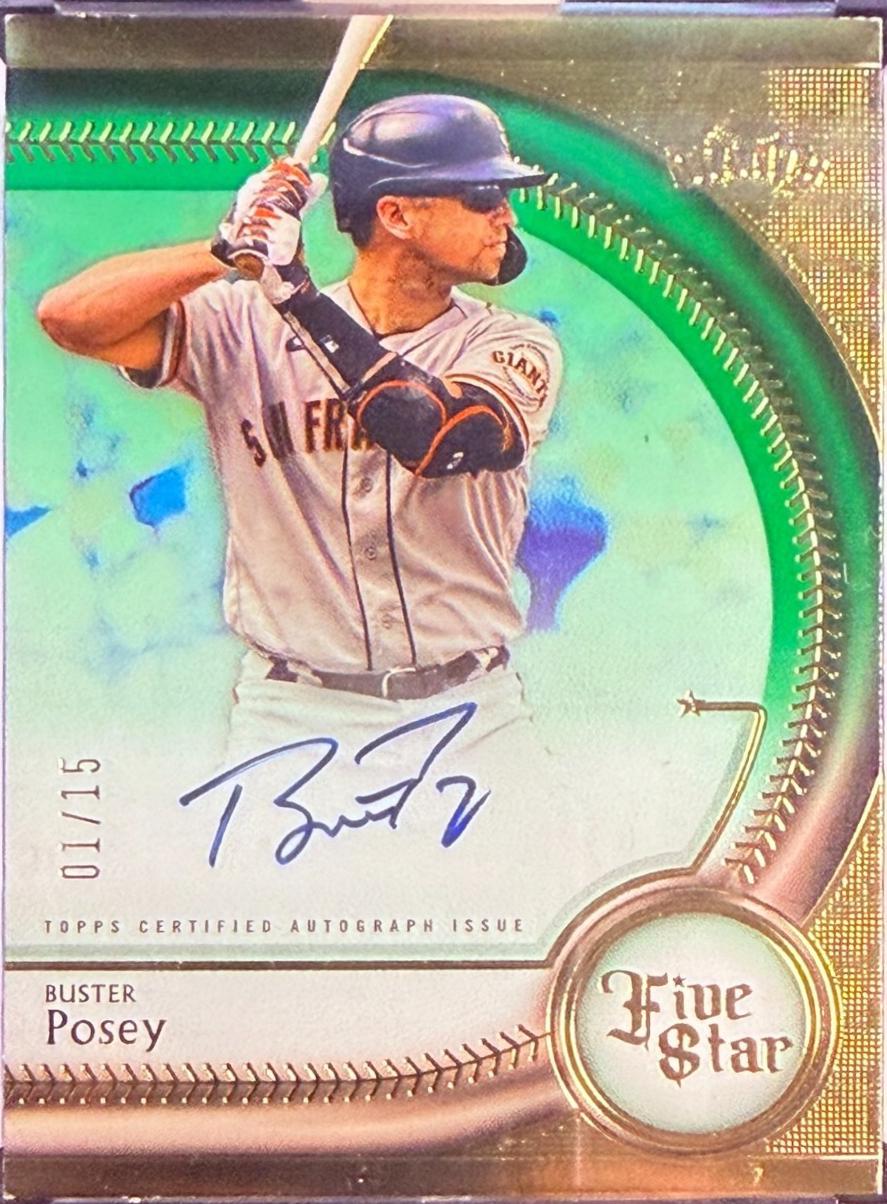 Buster Posey [Green] #FSA-BP