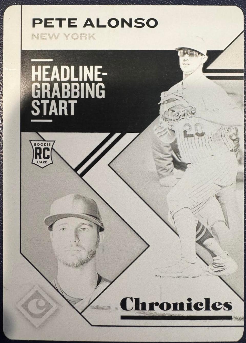Pete Alonso [Printing Plate] #4