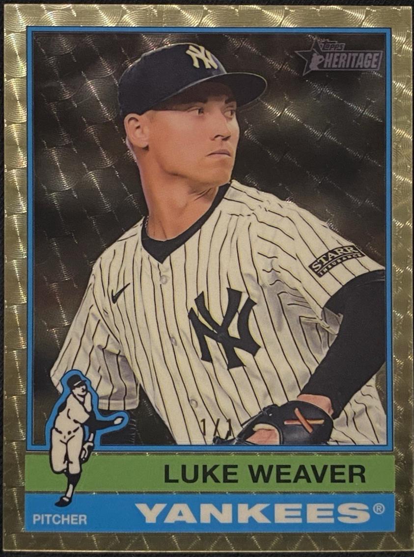 Luke Weaver [Superfractor Chrome Variation] #50
