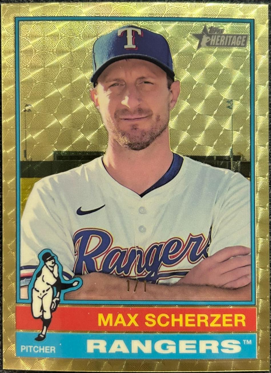 Max Scherzer [Superfractor Chrome Variation] #182