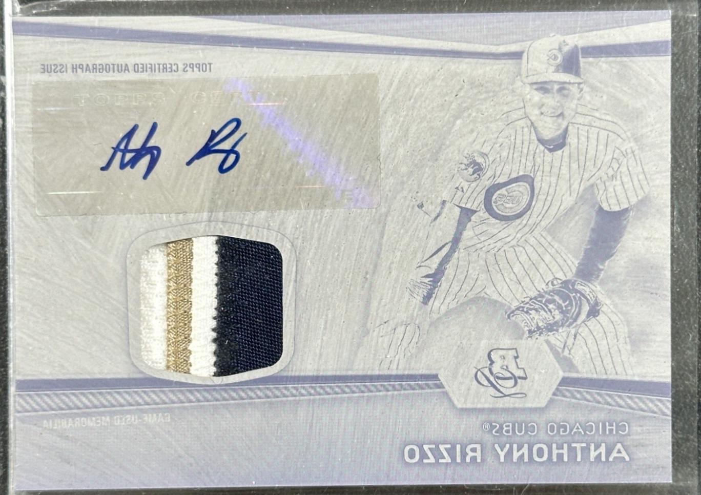 Anthony Rizzo [Printing Plate] #AR-AR