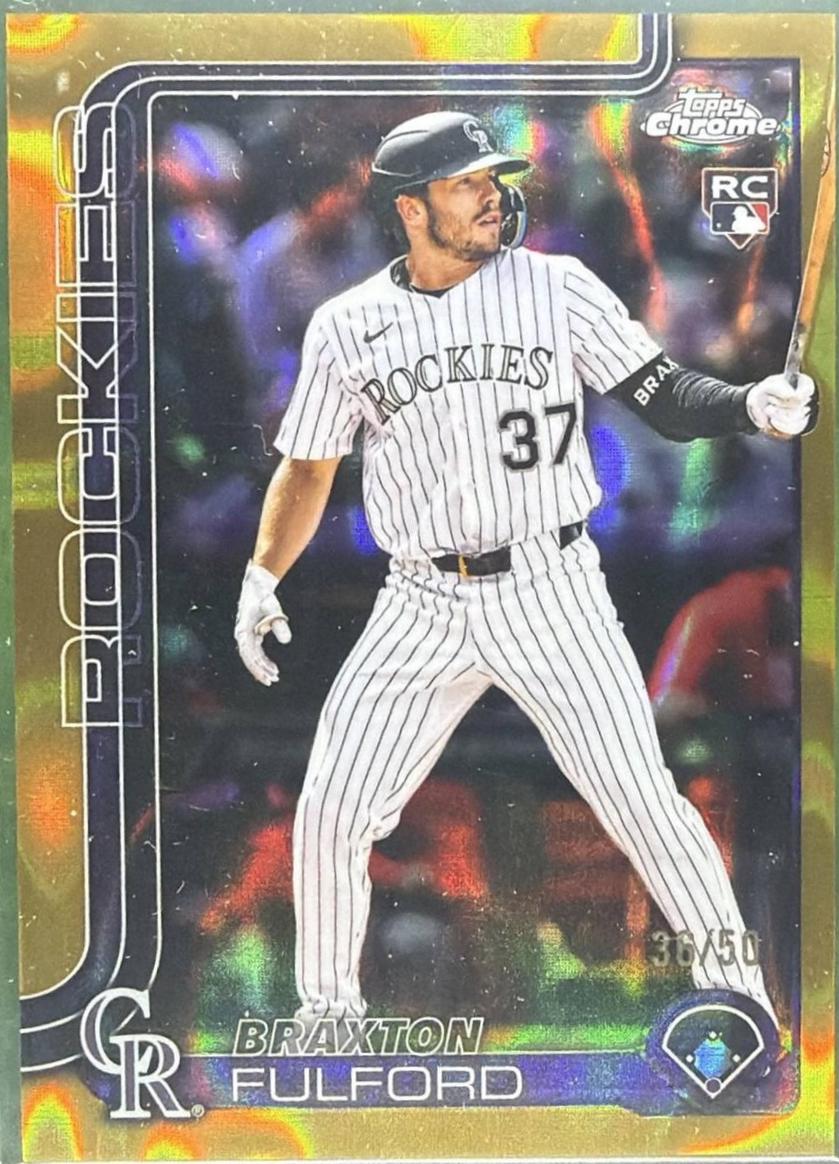 Braxton Fulford [Gold Lava Refractor] #USC199