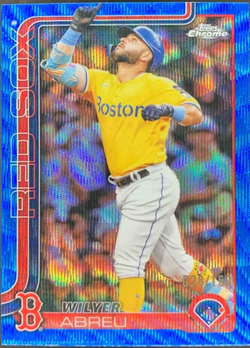 Wilyer Abreu [Blue Wave Refractor] #USC118