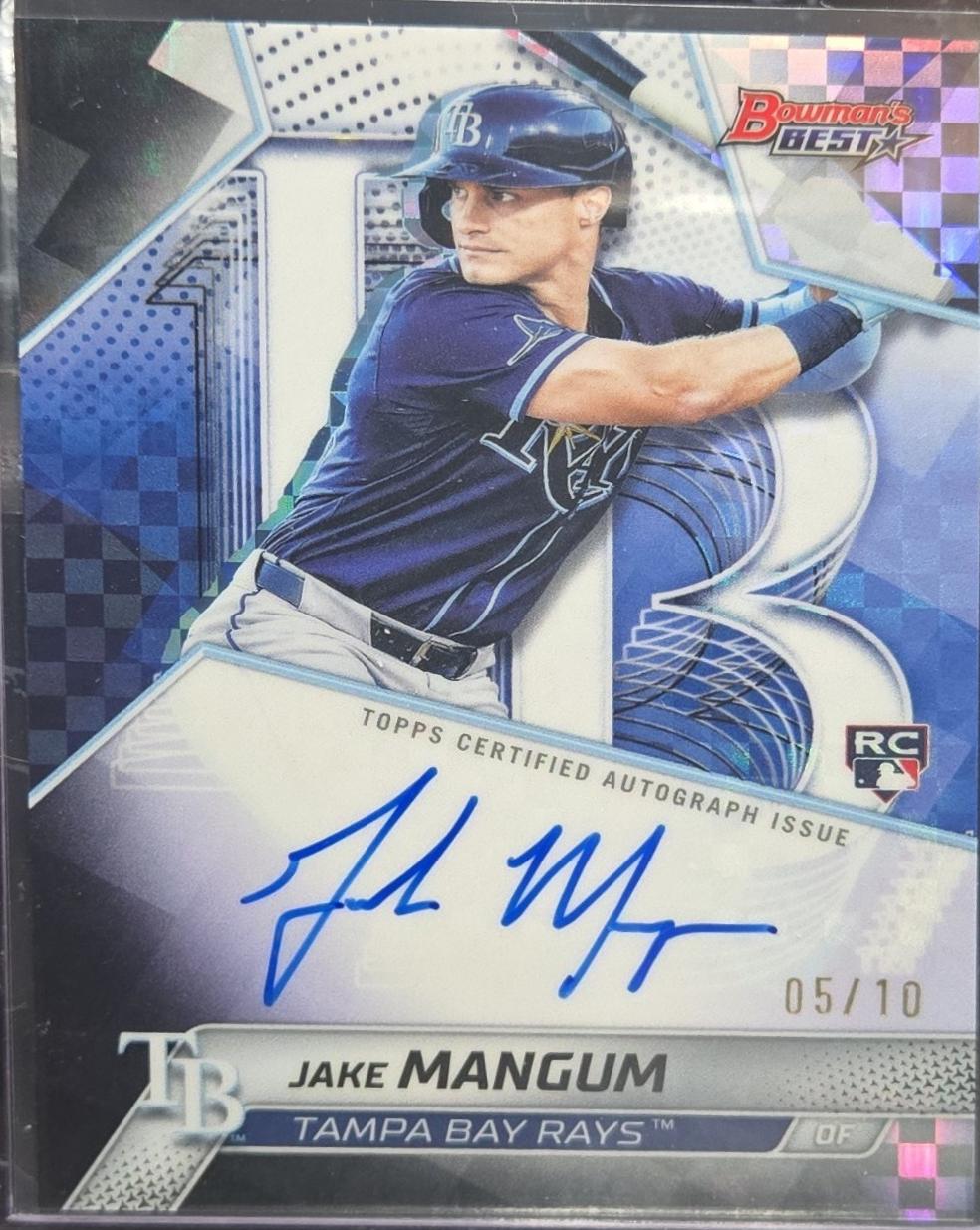 Jake Mangum [Black X-Fractor] #B25-JMA