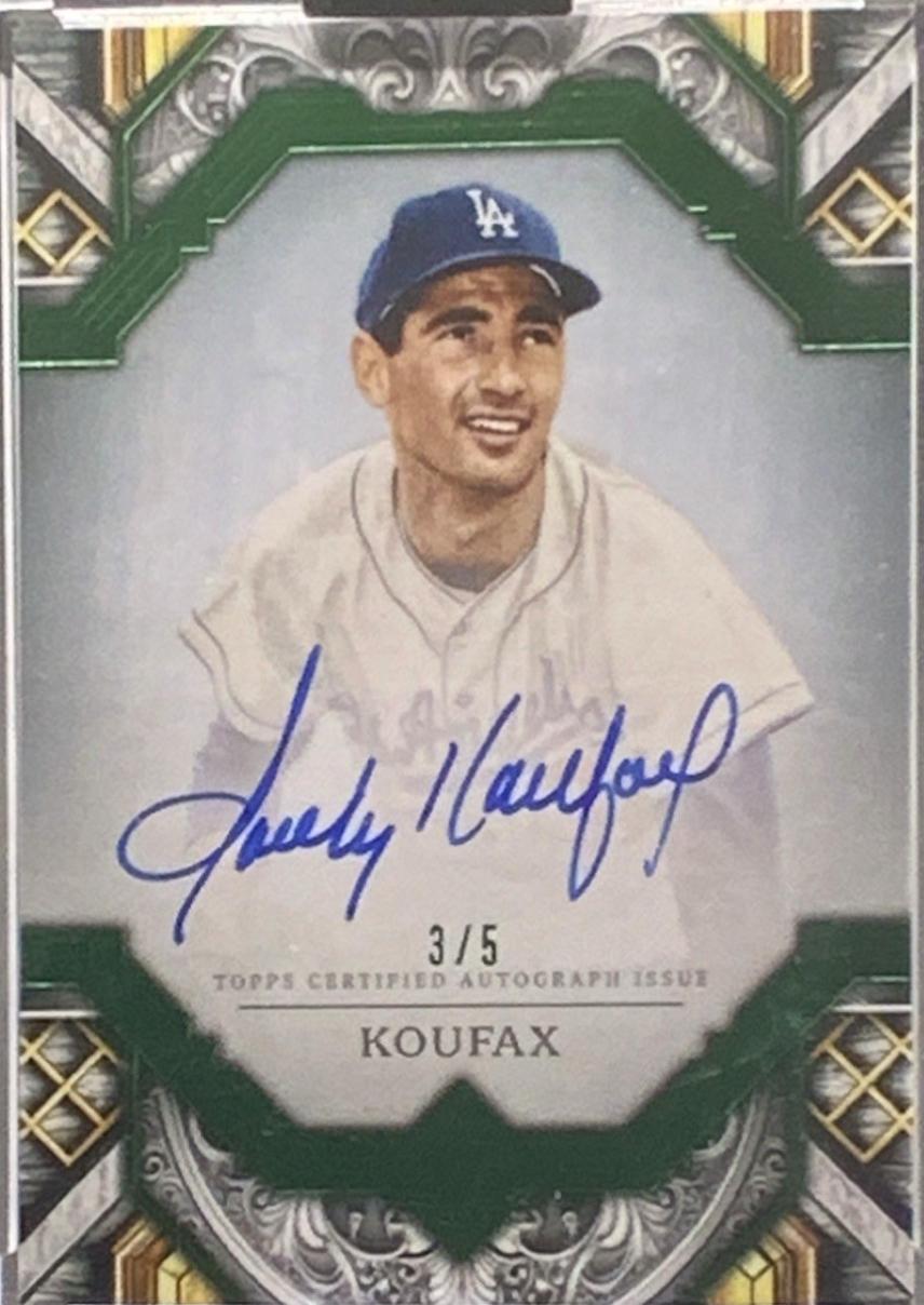 Sandy Koufax [Emerald] #TAC-SK