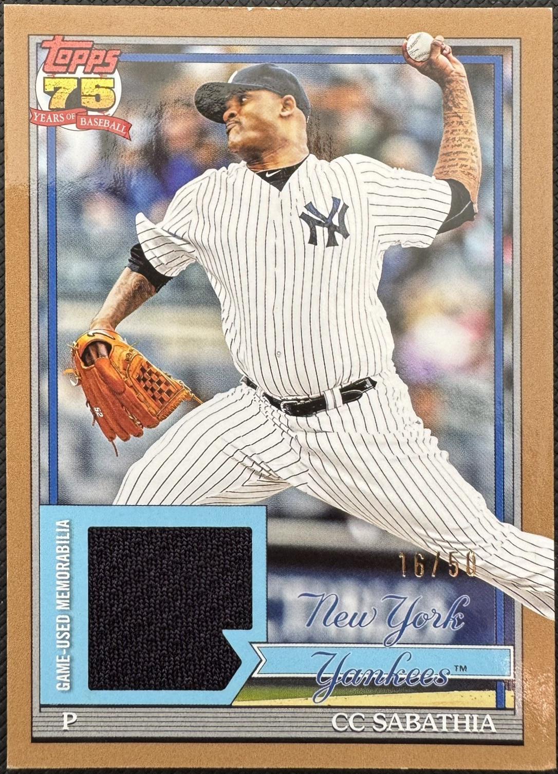 CC Sabathia [Gold] #91R-CS