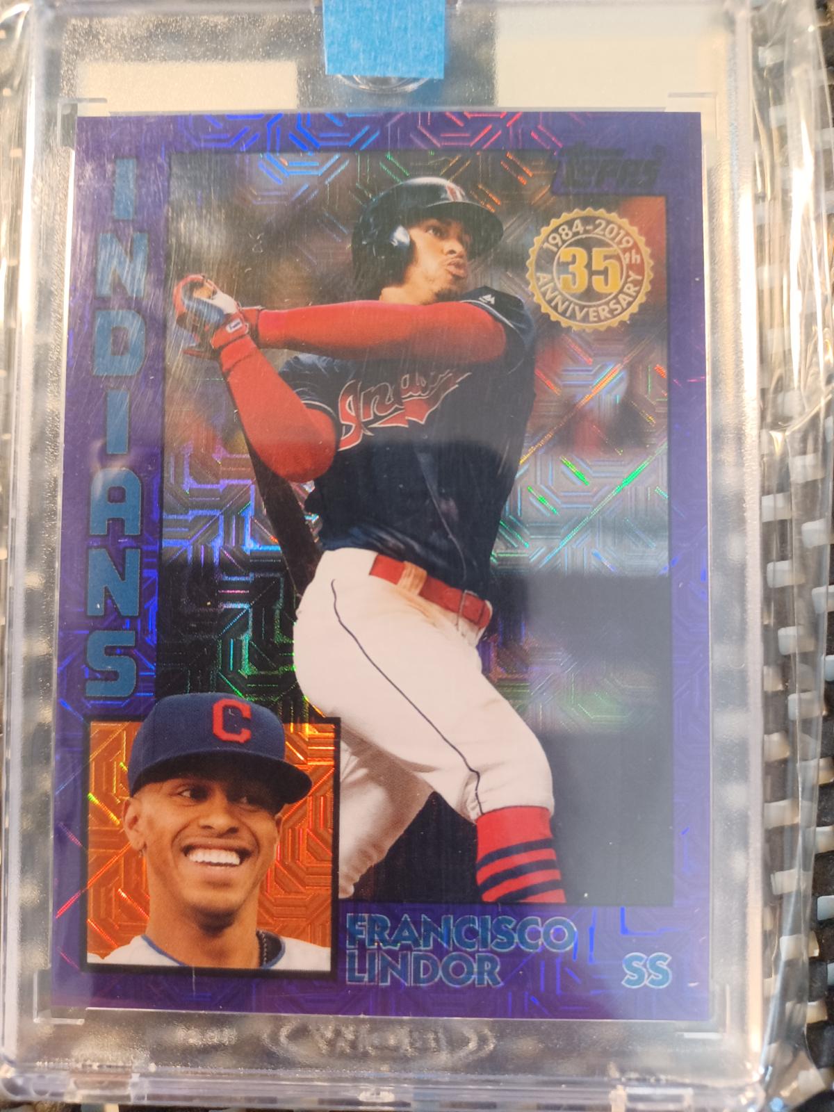 Francisco Lindor [Purple Refractor] #9