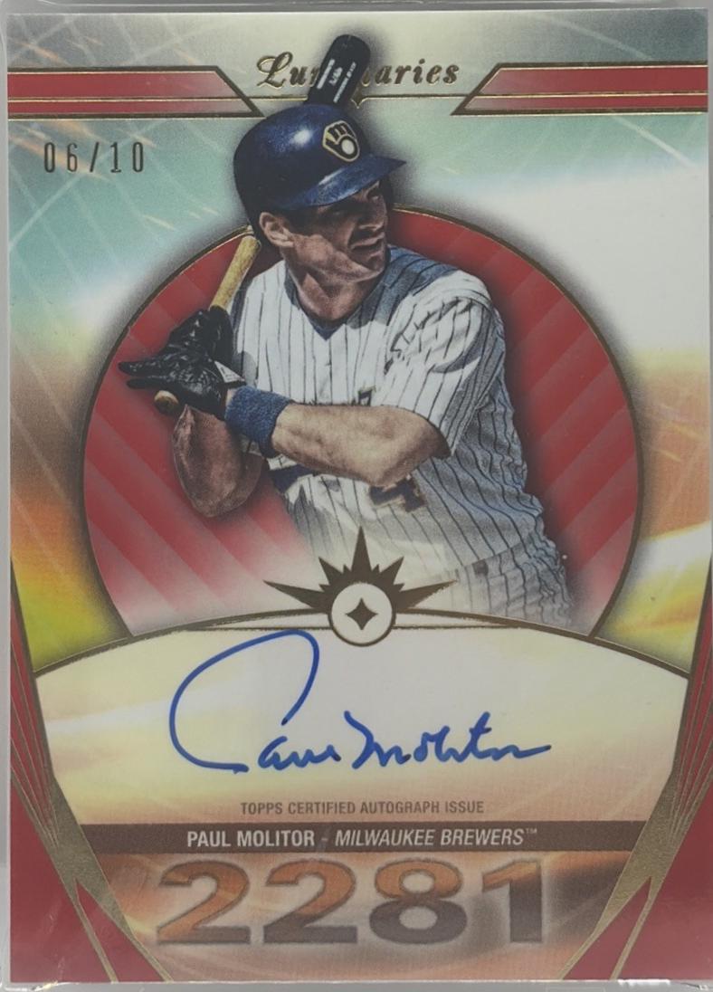 Paul Molitor [Red] #HK-PM1
