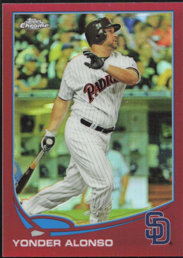 Yonder Alonso [Red Refractor] #149