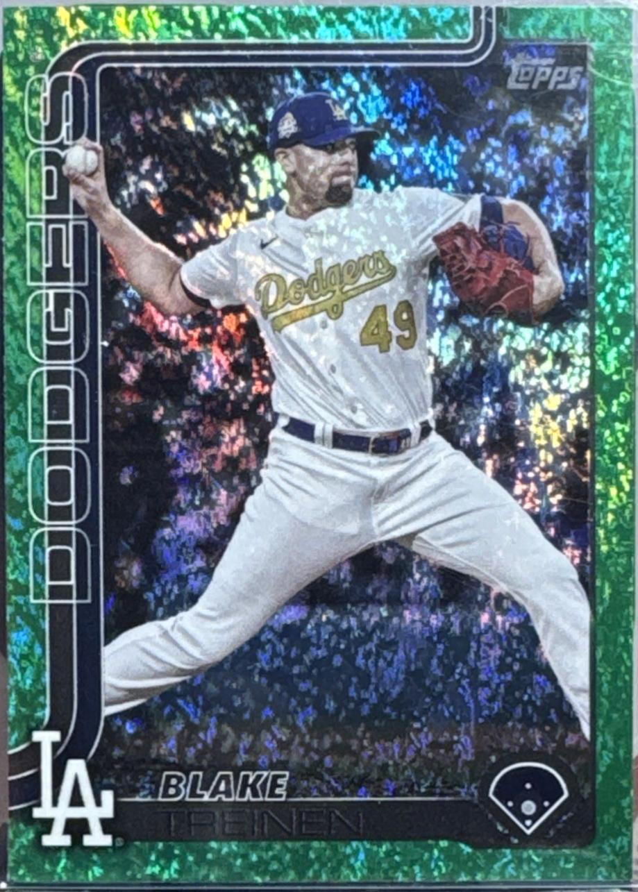 Blake Treinen [Holo Green Foil] #US133