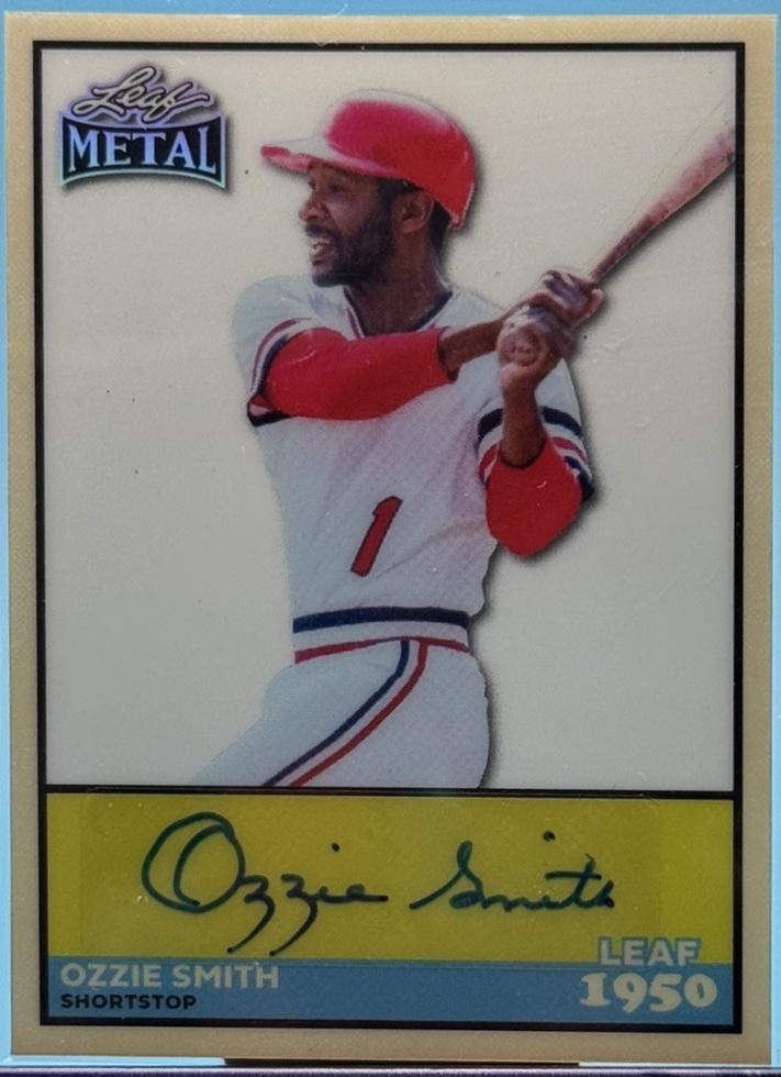 Ozzie Smith [Prismatic White] #50A-OS1
