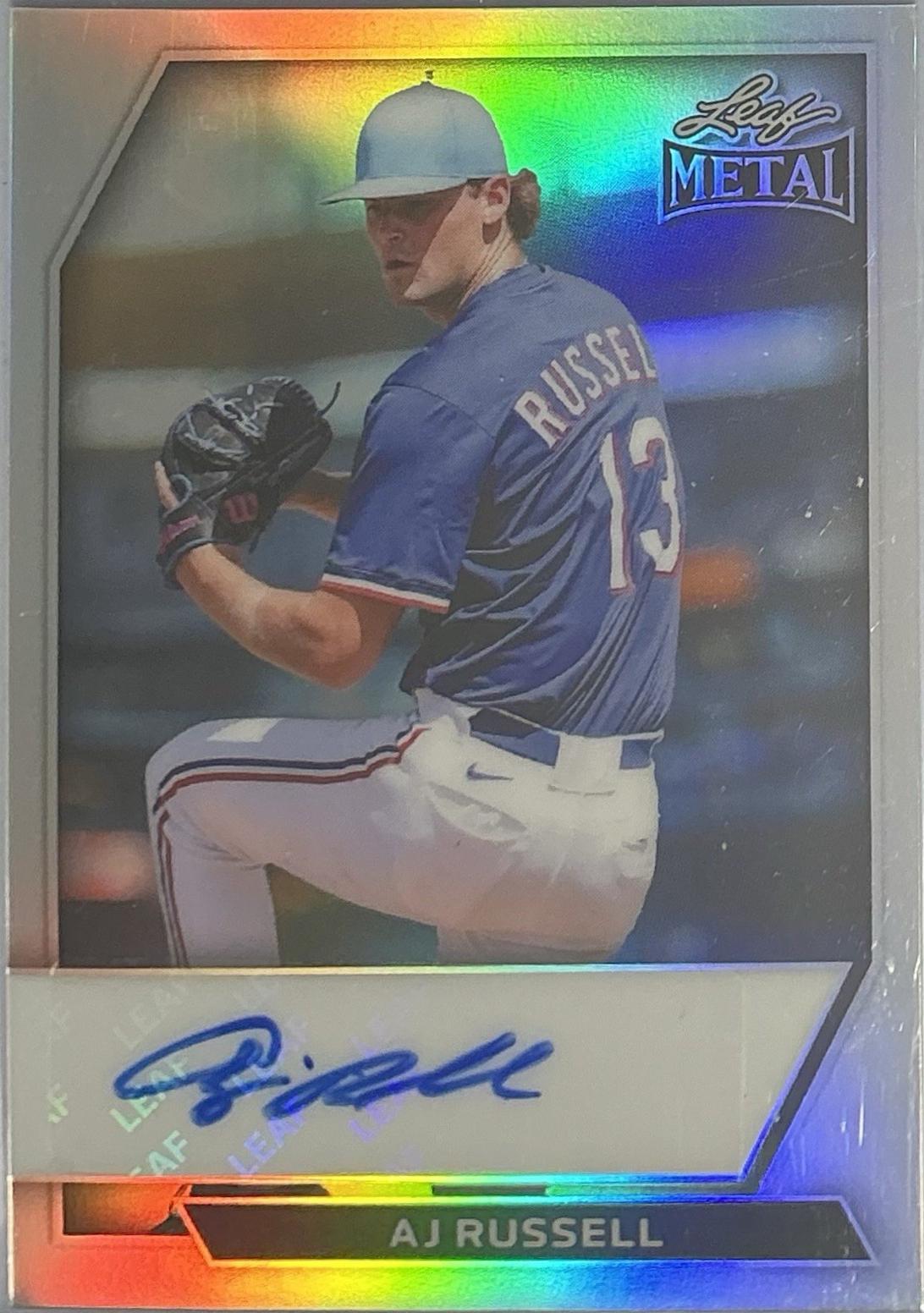 AJ Russell [Prismatic Silver] #BA-AJR