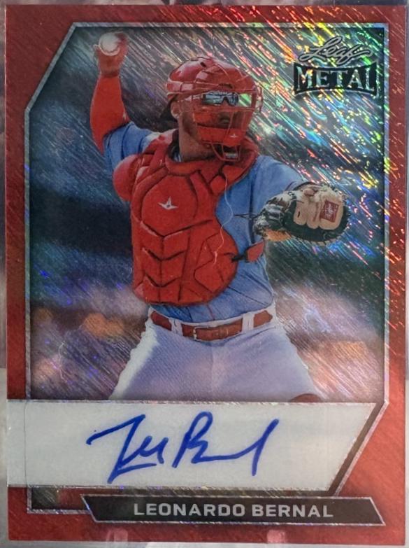Leonardo Bernal [Prismatic Red] #BA-LB1