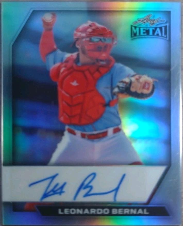 Leonardo Bernal [Prismatic Silver] #BA-LB1